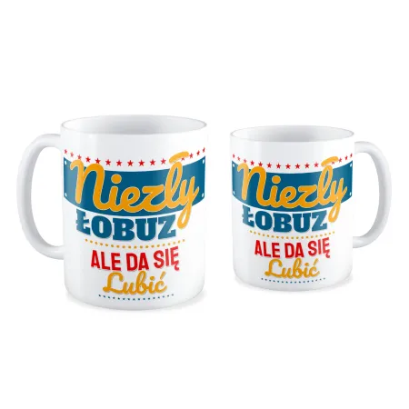 Kubek na DZIEŃ CHŁOPAKA Niezły łobuz ale da się lubić